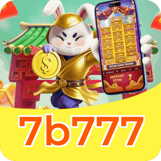 Números do app 7b777 em material de marketing — ilustração, não auditoria